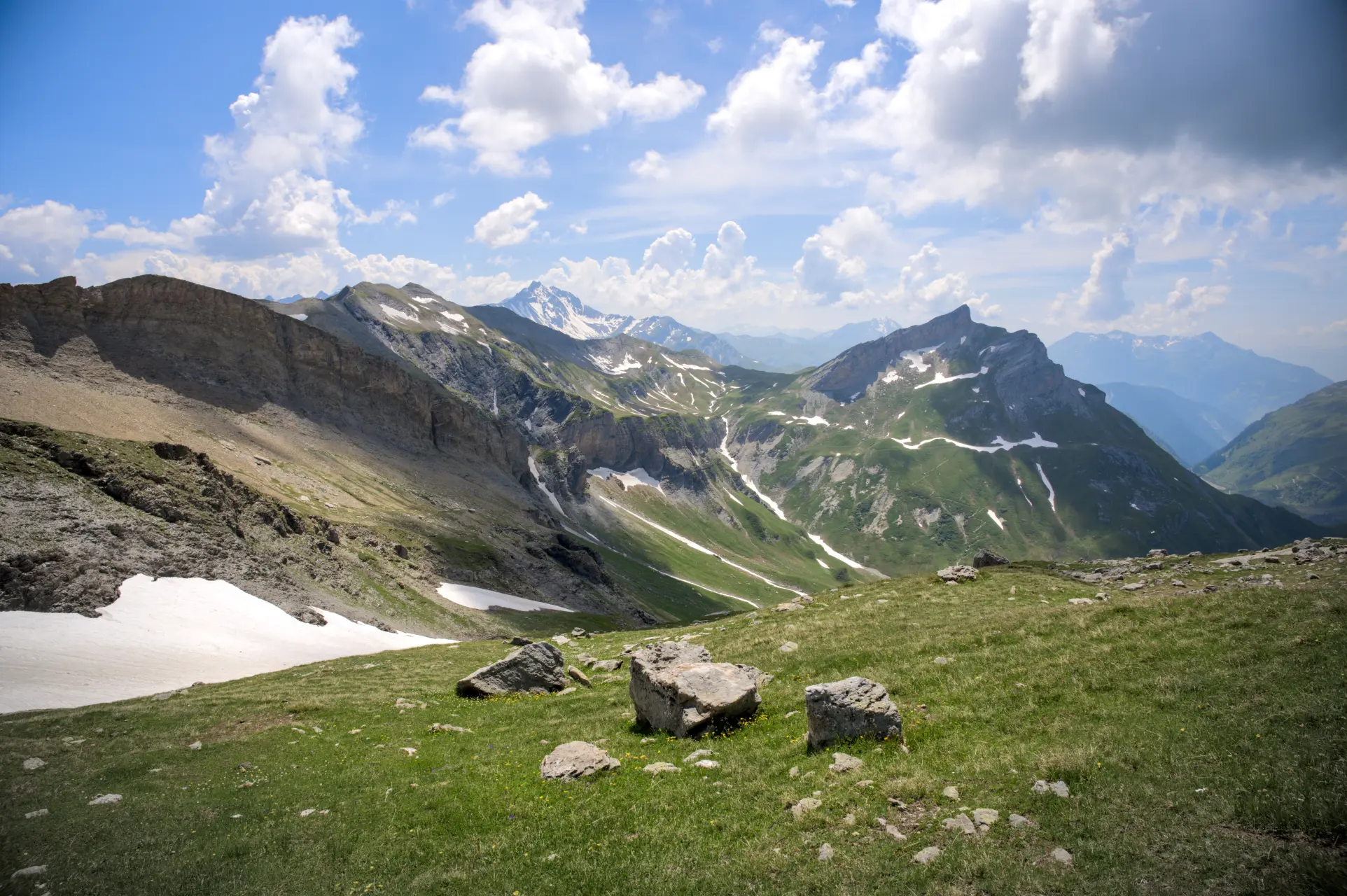 Over Col de la Croix Bonhomme - TMB