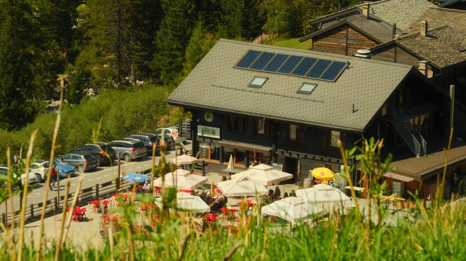 Auberge des Glaciers i hjertet af La Fouly