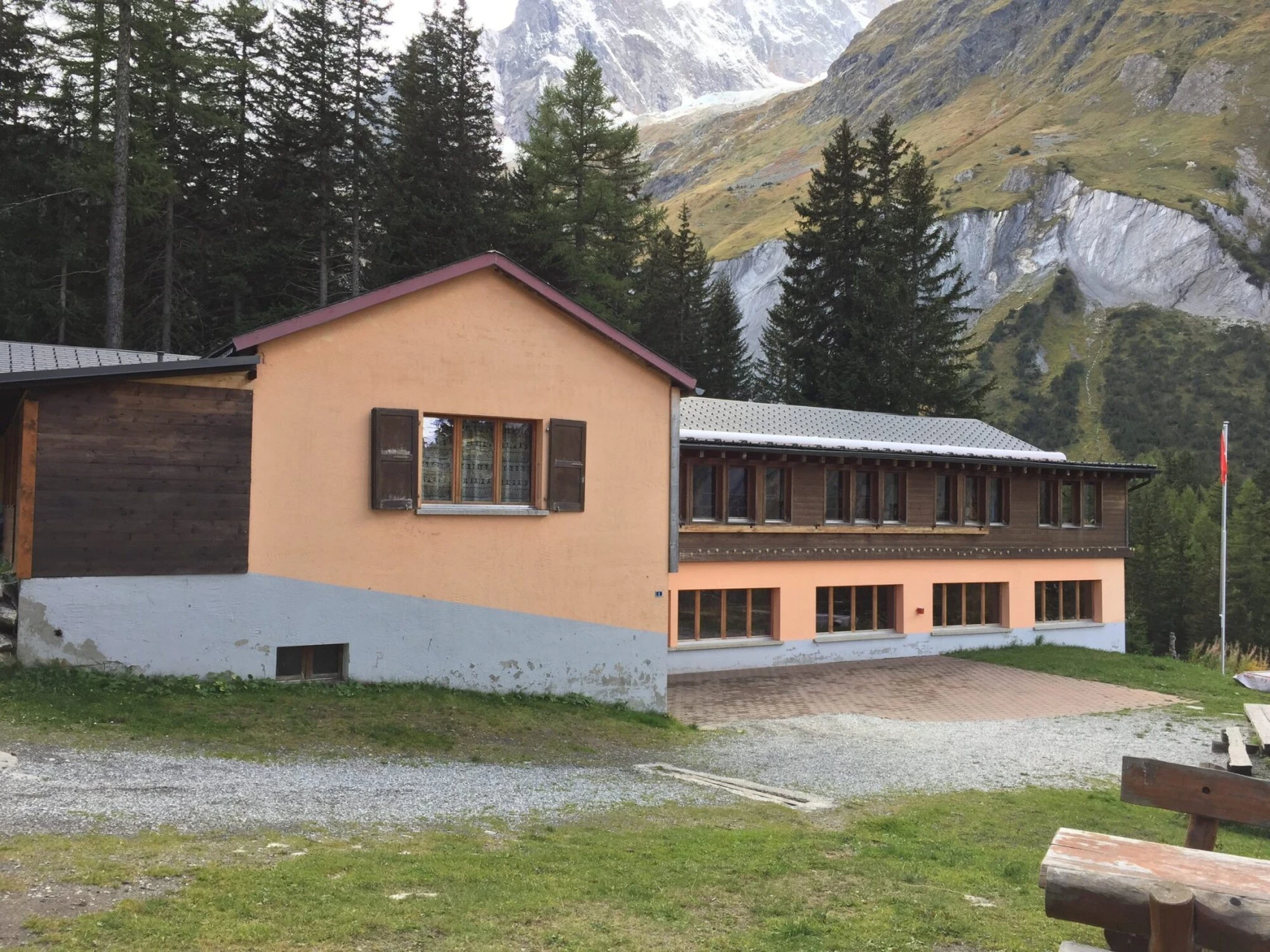 Chalet Le Dolent i La Fouly, med udsigt til Mont Dolent