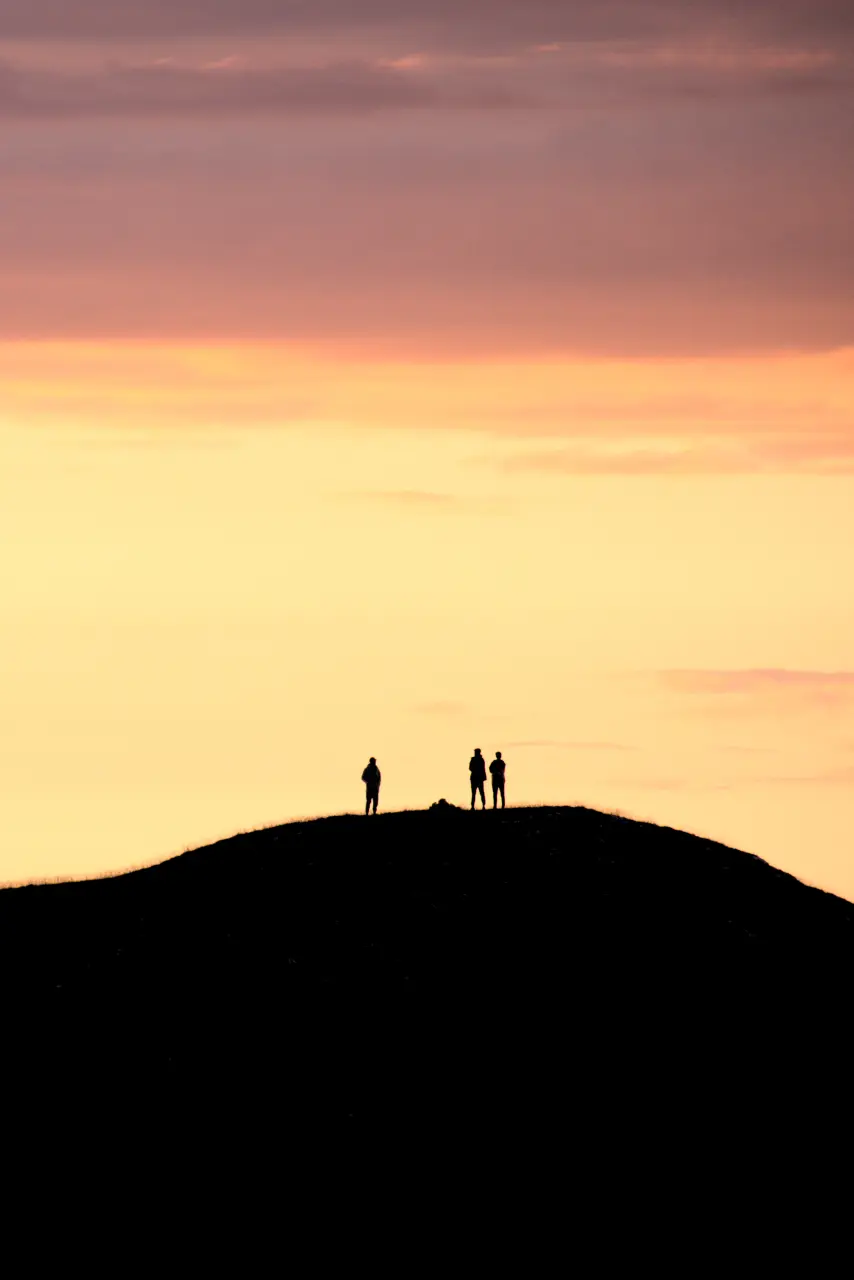 Solnedgang over Grand Veymont-plateauet
