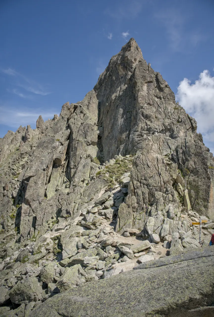 Fenêtre d'Arpette - Vestudsigt