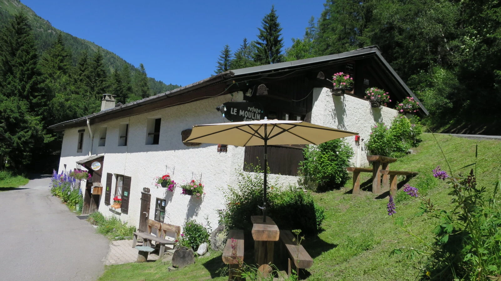 Gîte Le Moulin mellem Le Tour og Montroc