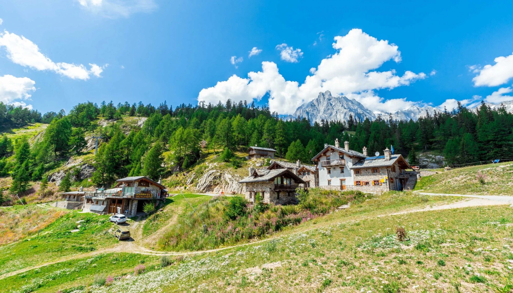 Gîte Le Randonneur du Mont Blanc ved Col Chécrouit