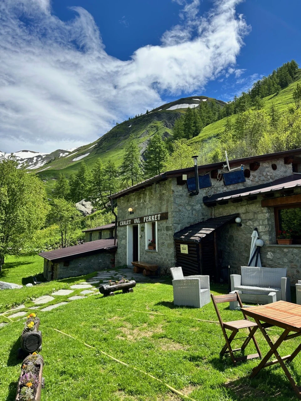 Hôtel Chalet Val Ferret i den øvre italienske Val Ferret
