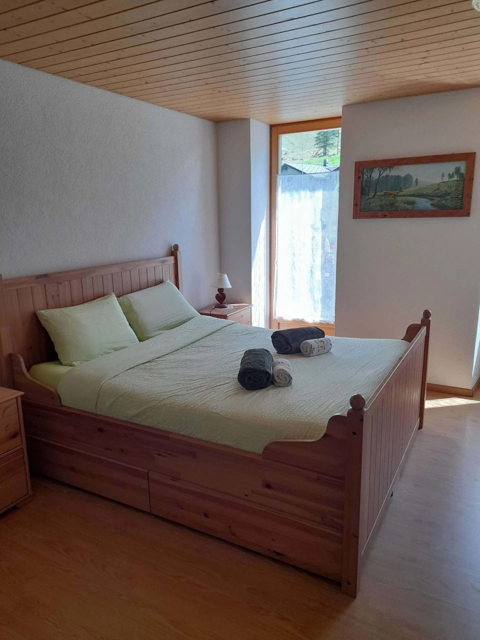 Hôtel du Col de Fenêtre i landsbyen Ferret, Schweiz