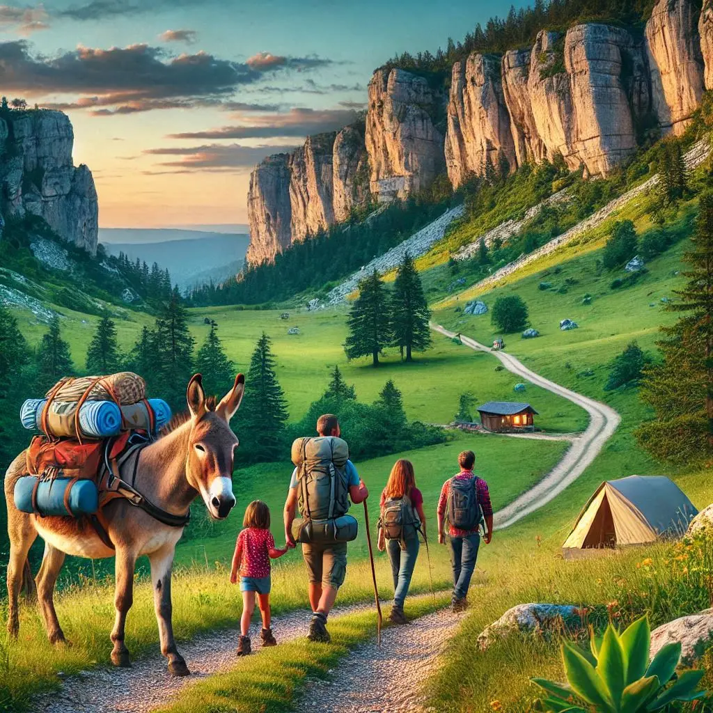 illustration Familiebivuak i Vercors